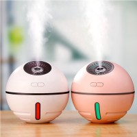 Mini portable Desktop humidifier 4 in 1 multi-functional LED light mobile power small fan USB humidifier car humidification